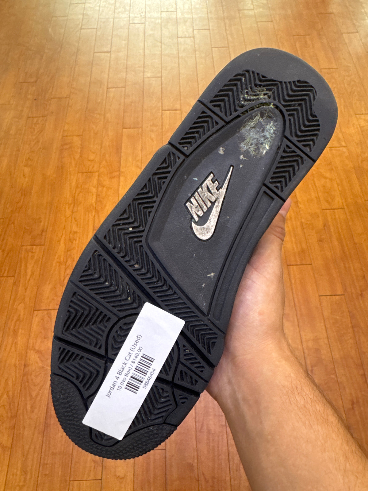 Jordan 4 Black Cat (Used)