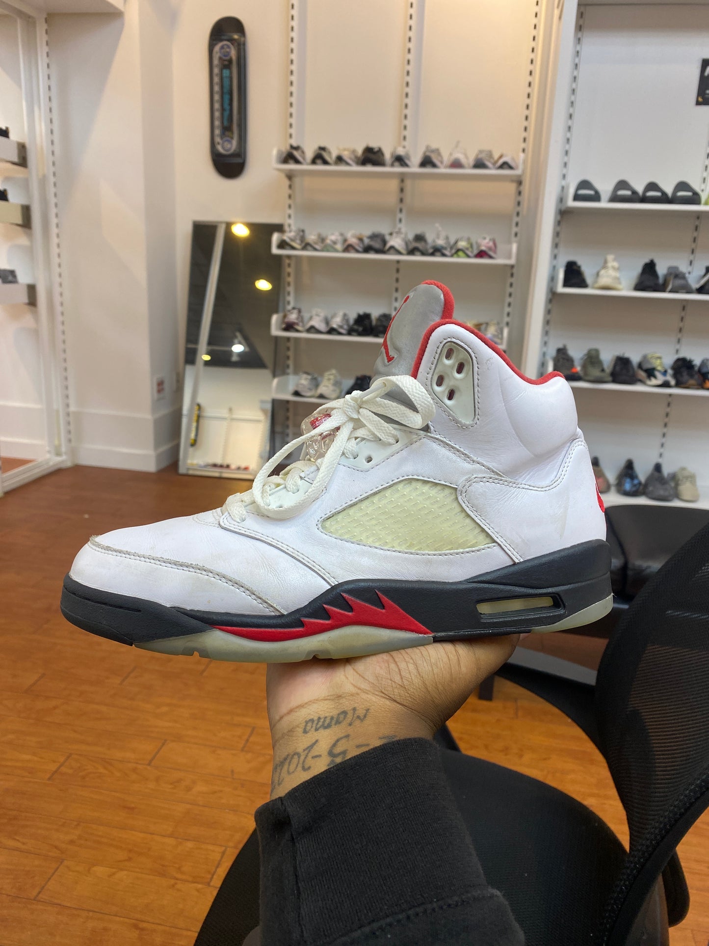 Jordan 5 Fire Red (Used)