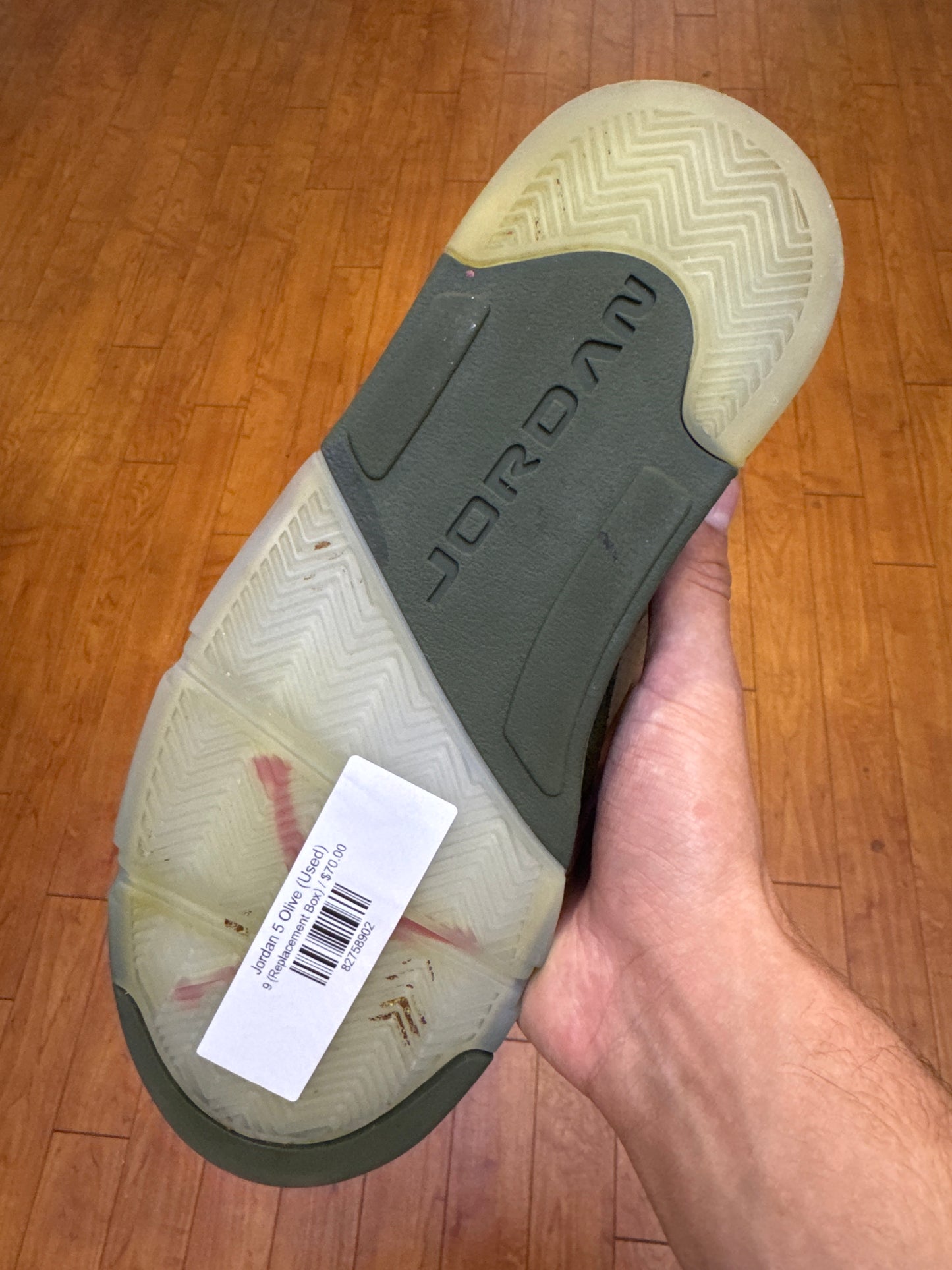 Jordan 5 Olive (Used)