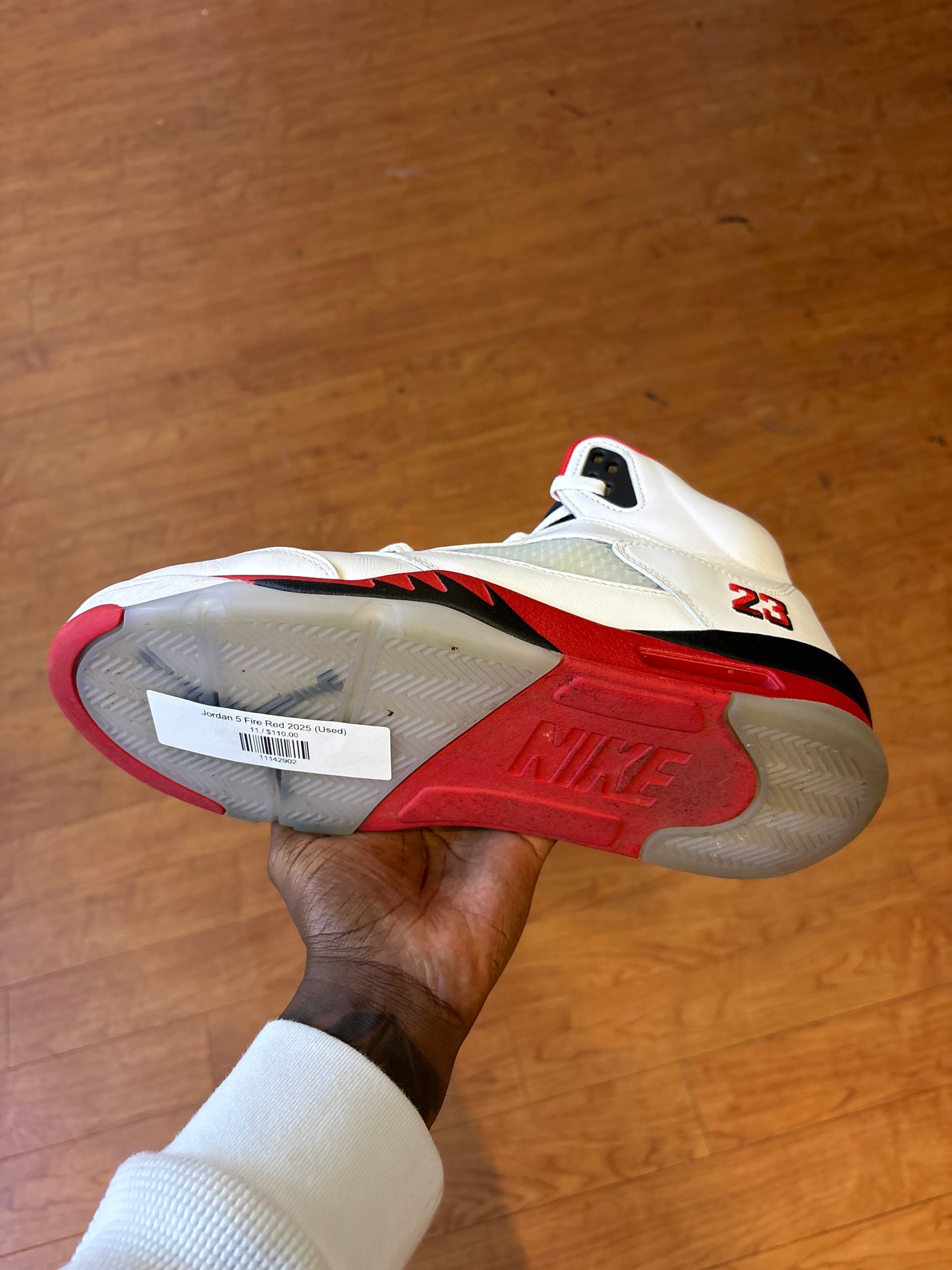 Jordan 5 Fire Red 2025 (Used)