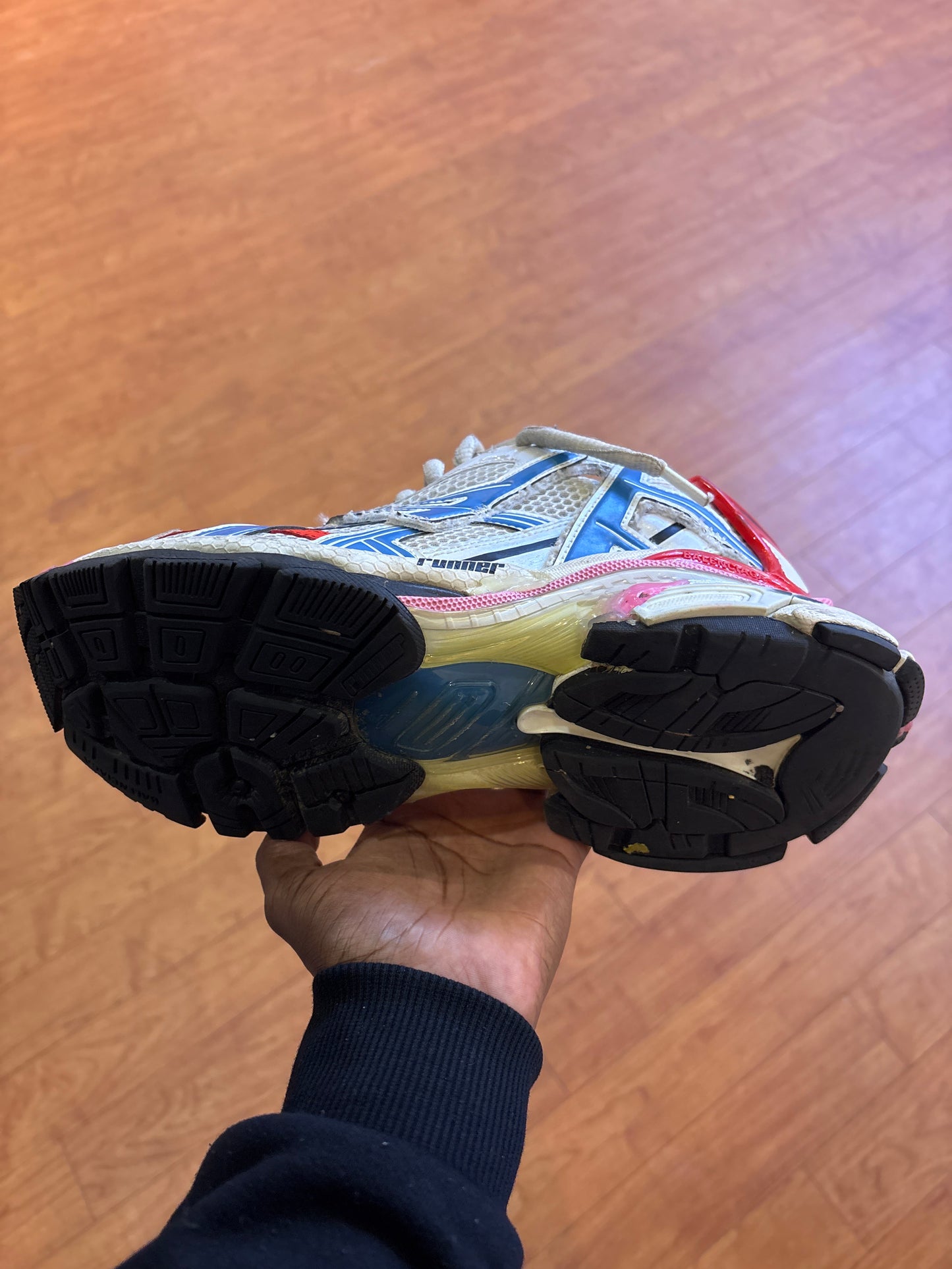 Balenciaga Runner White Multi Color (Used)