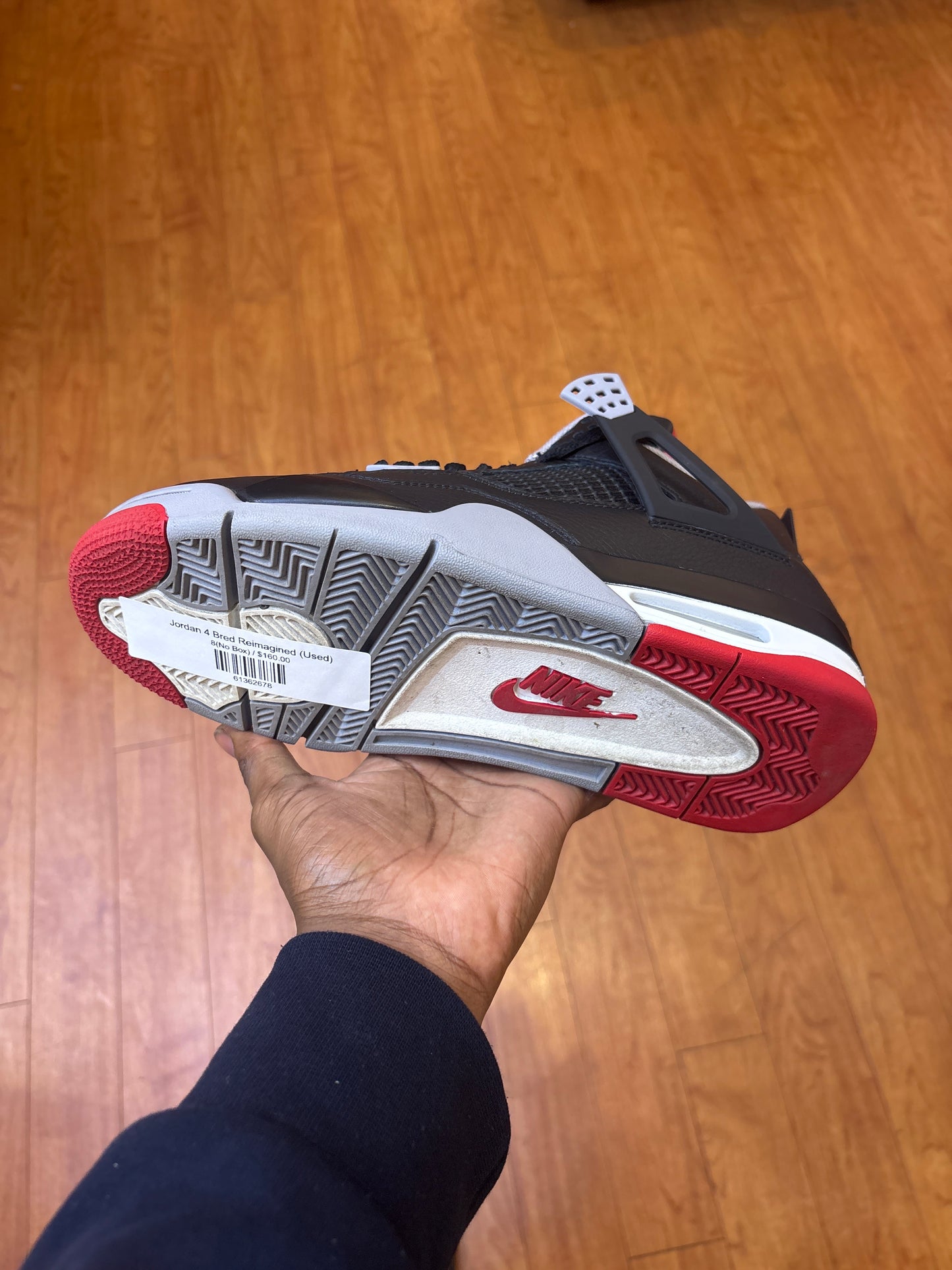 Jordan 4 Bred Reimagined (Used)