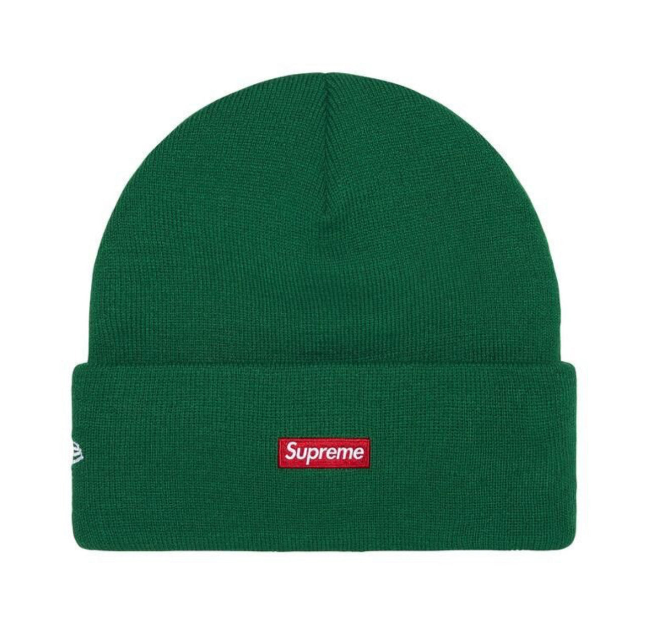 Supreme New Era Tribal S Logo Beanie Green