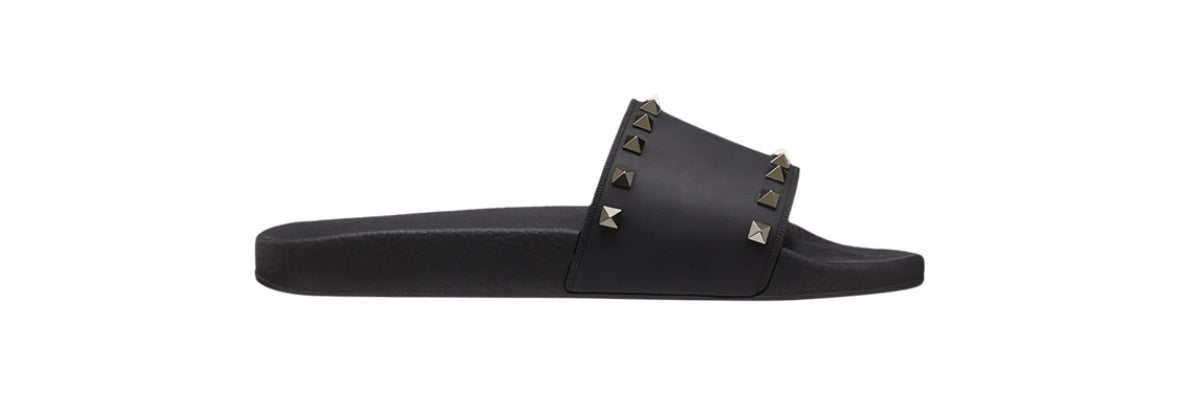 Valentino Rockstud Slide Black (Used)