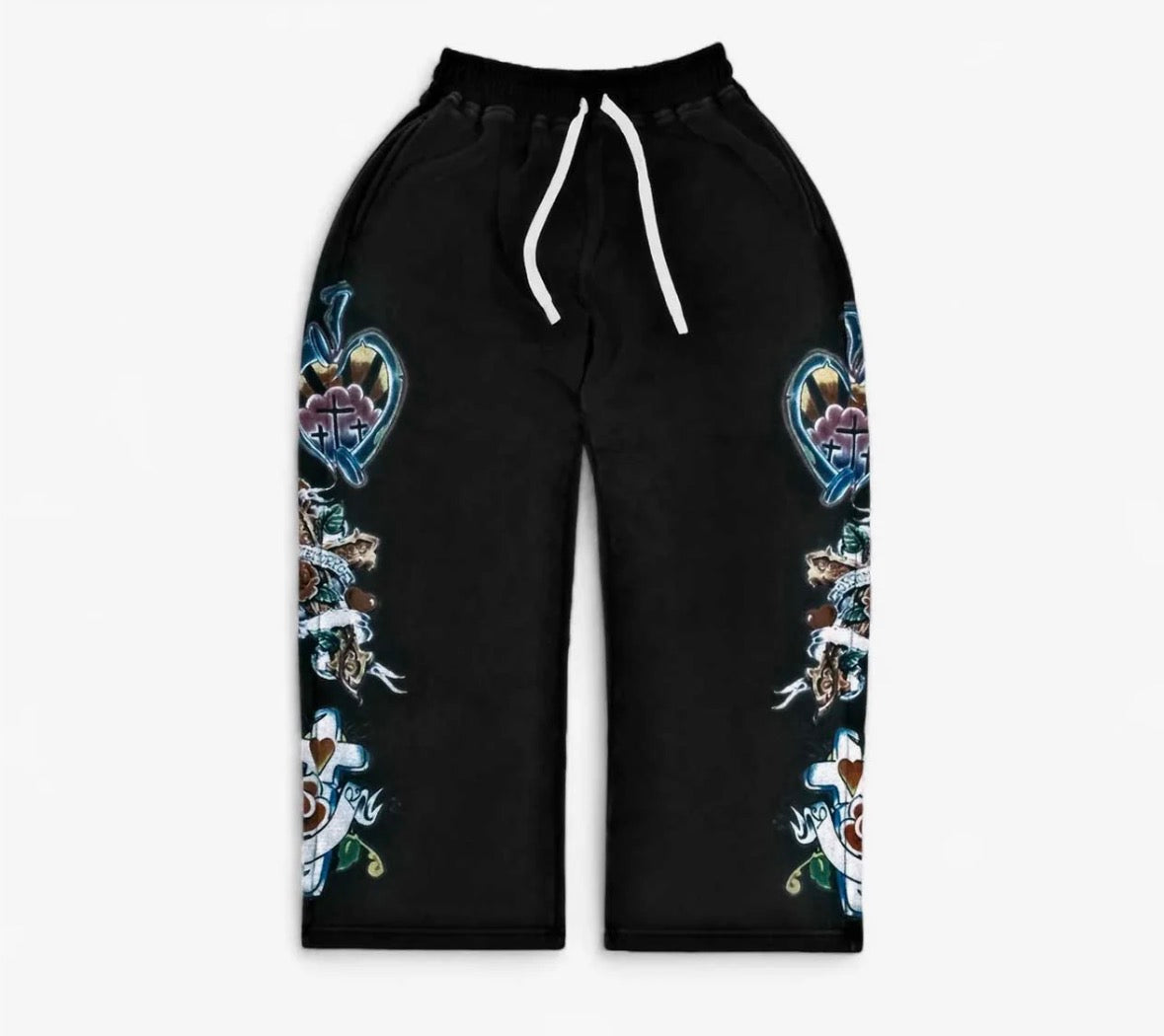 Righteous Risen King Sweatpants Black