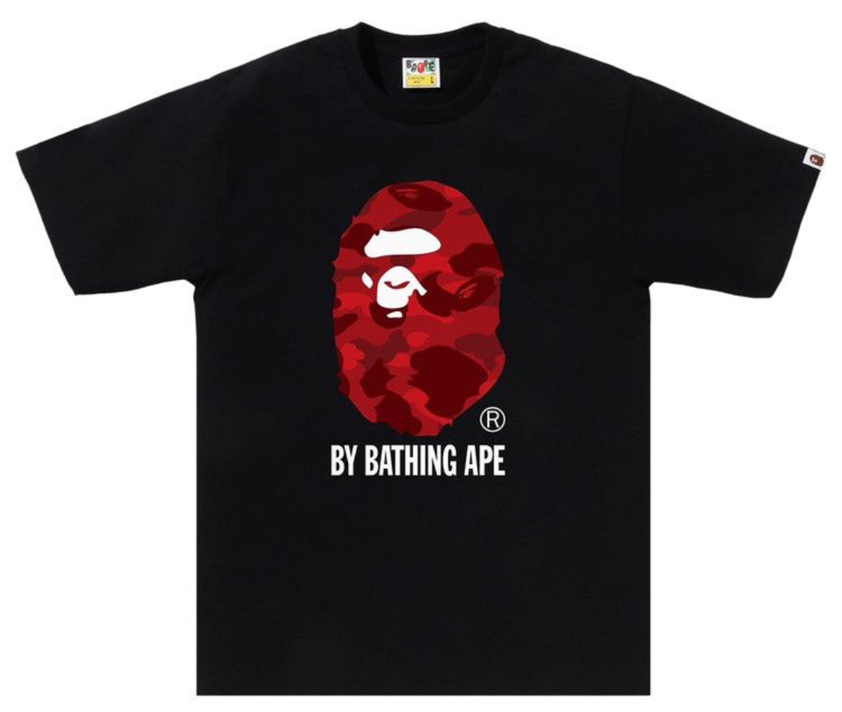 BAPE Color Camo By Bathing Ape
Black/Red Tee