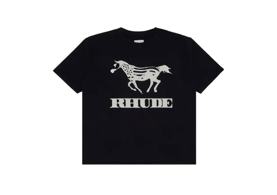Rhude Dinero Tee T-shirt Black