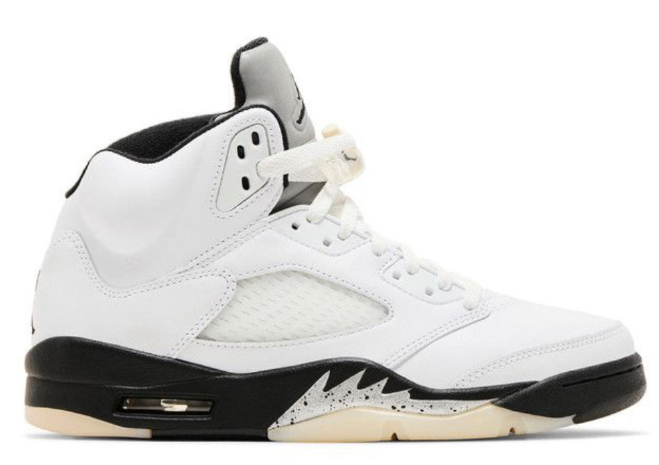 Jordan 5 White Black