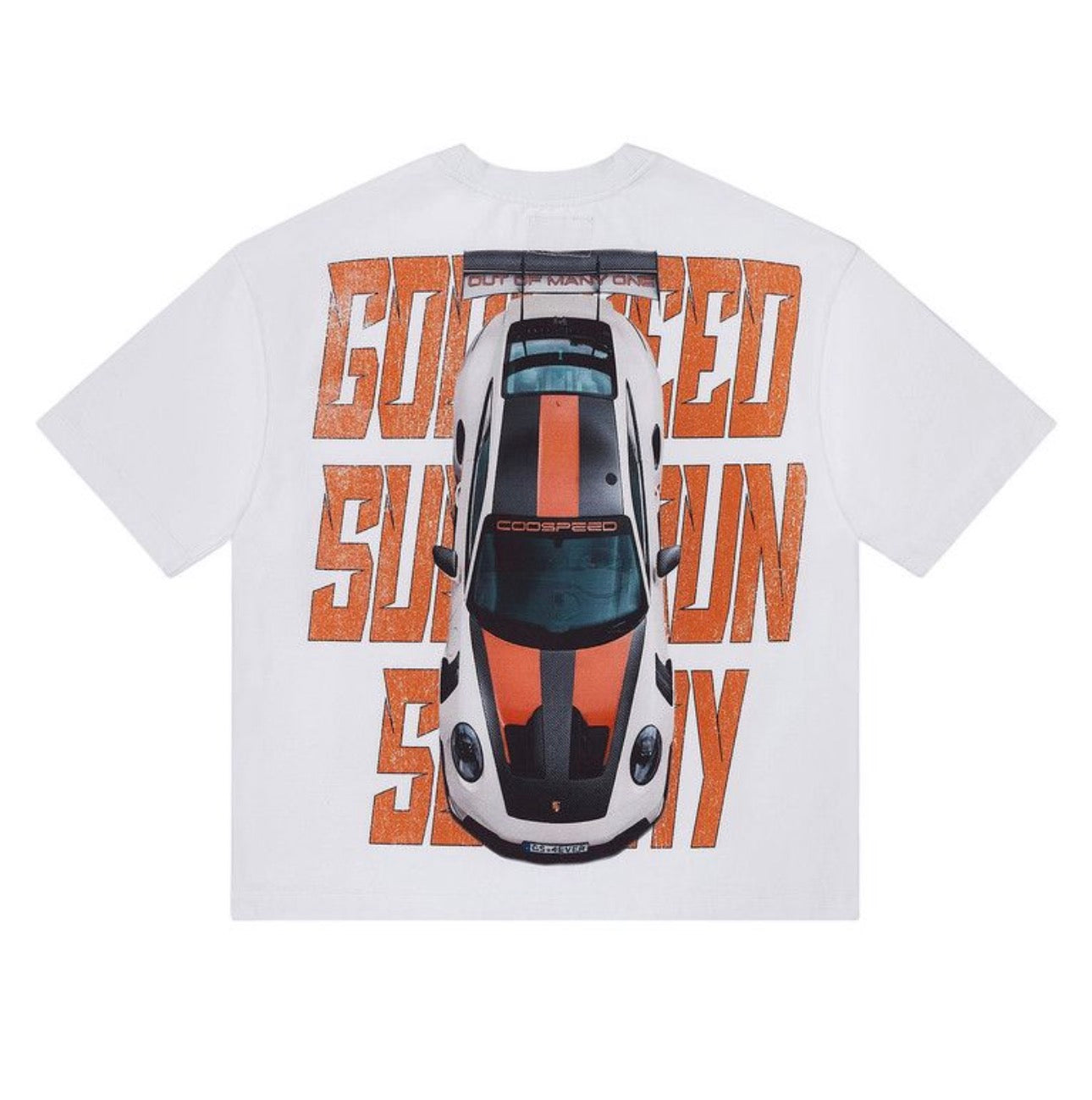 Godspeed Track Mode Miami Superrun Tee White