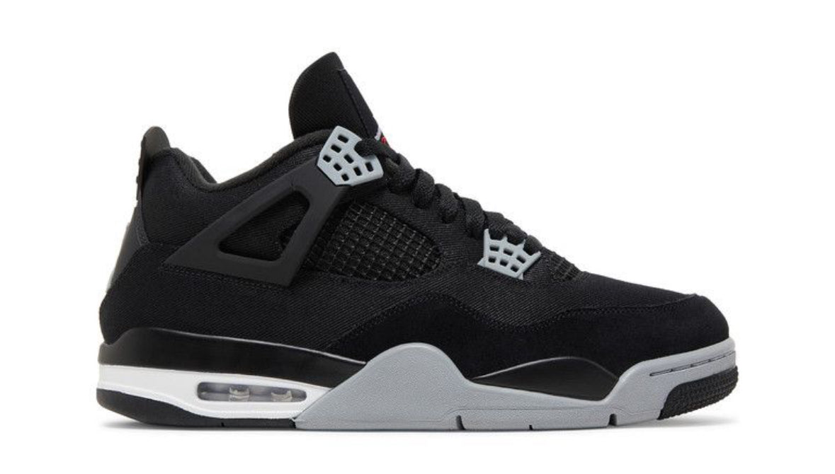 Jordan 4 Black Canvas (Used)