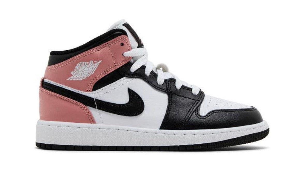 Jordan 1 Mid Rust Pink GS