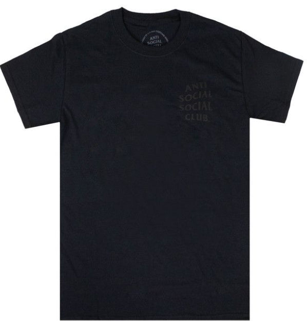 Anti Social Social Club Dramatic Kkoch Black Tee