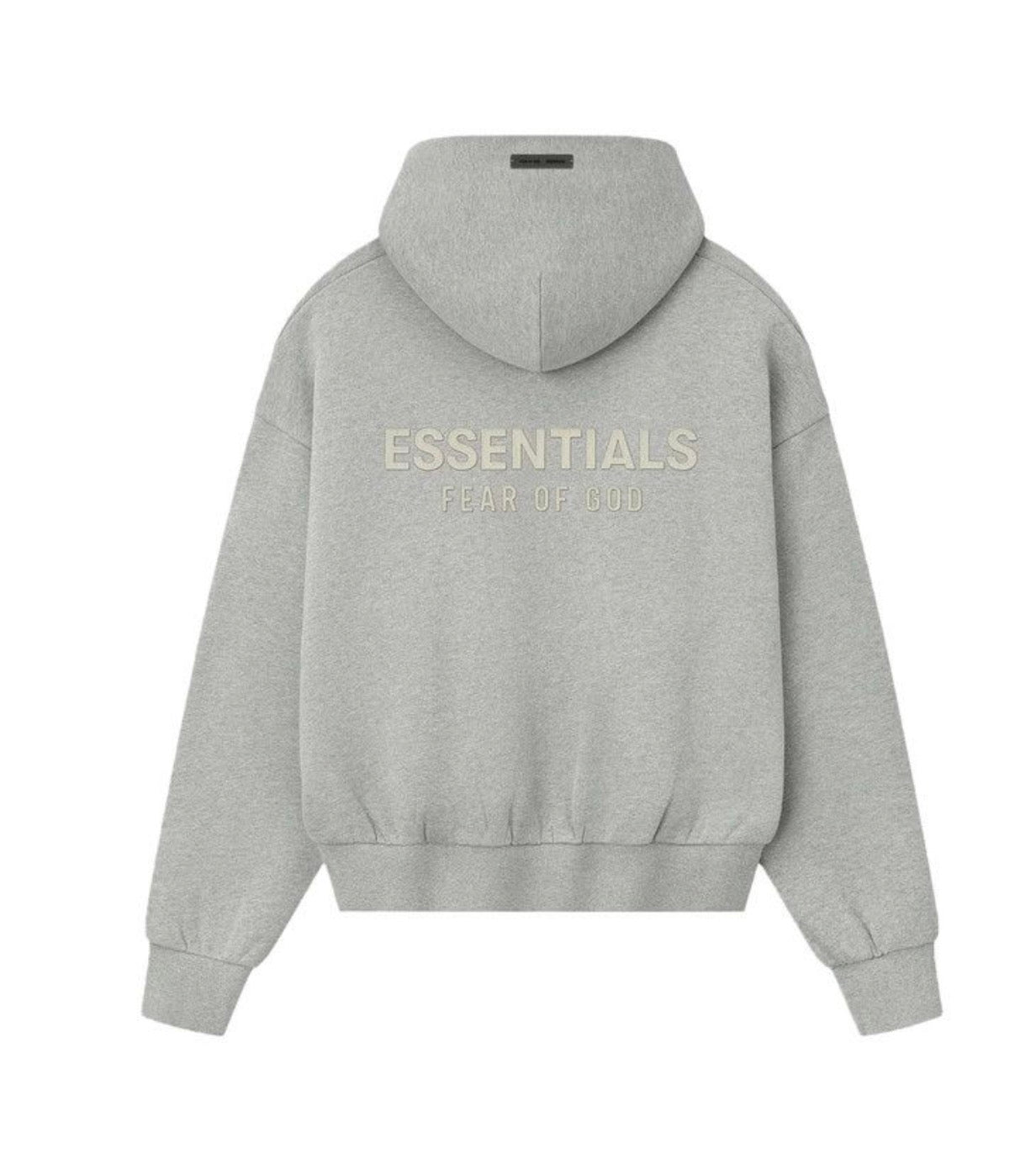 Essentials Fleece Hoodie Concrete Heather