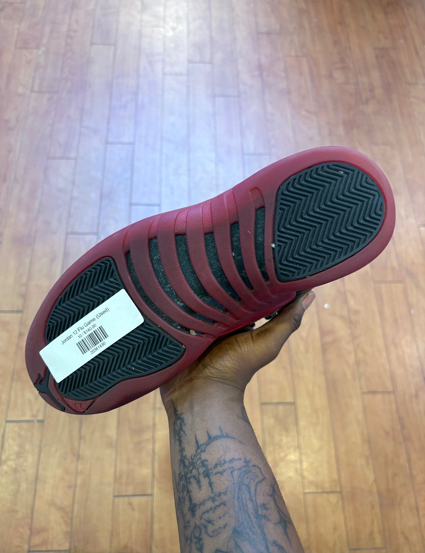 Jordan 12 Flu Game (Used)