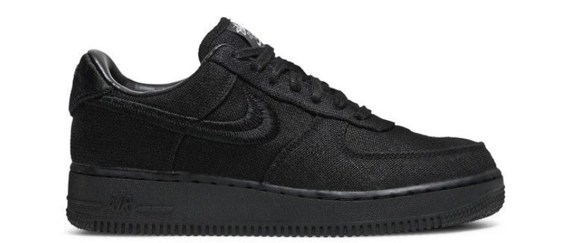 Stussy X Air Force 1 Triple Black (Used)