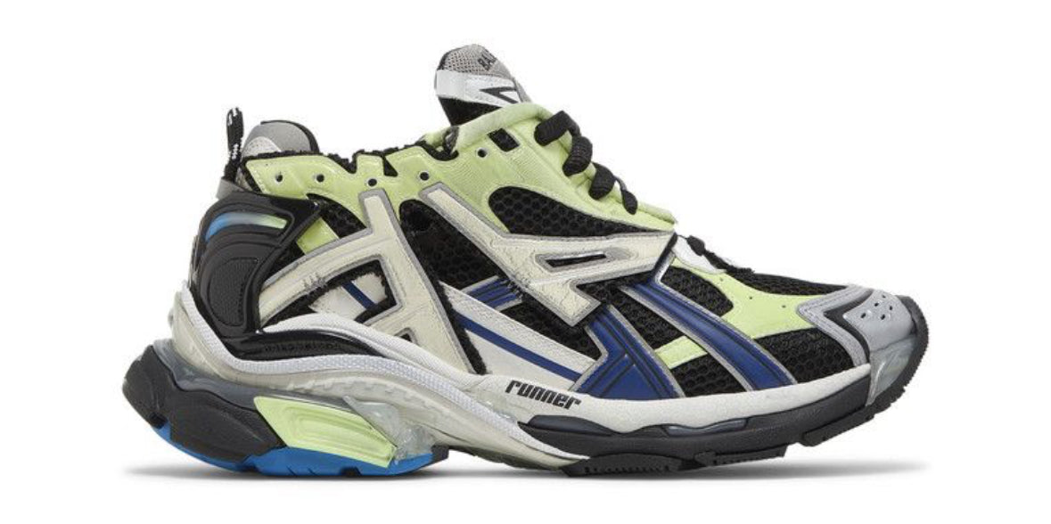 Balenciaga Runner Grey Blue Green (Used)