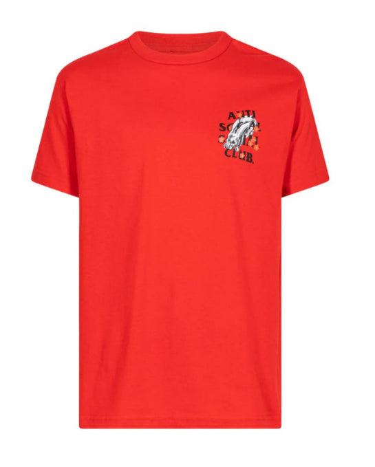 Anti Social Social Club Year Of Rabbit Tee Red