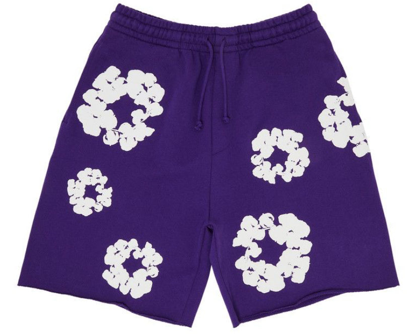 Denim Tears Purple Shorts