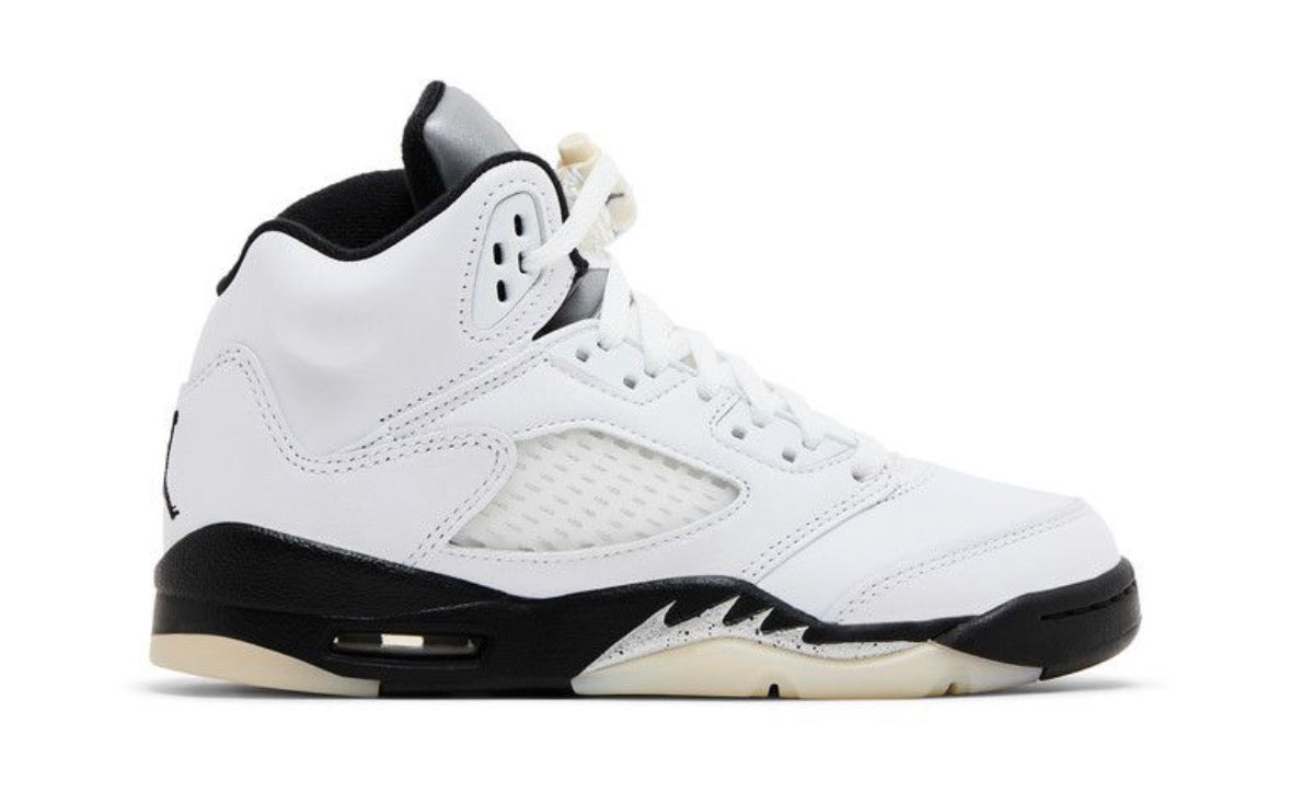Jordan 5 White Black GS