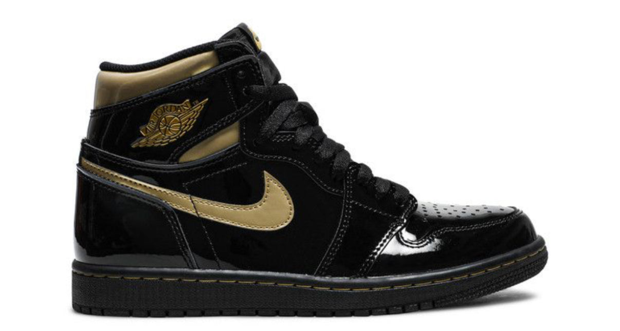 Jordan 1 High Black Metallic