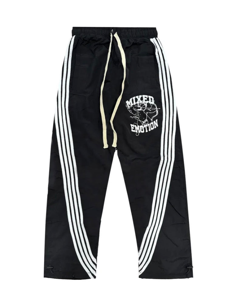 Mixed Emotions Black Track Pants