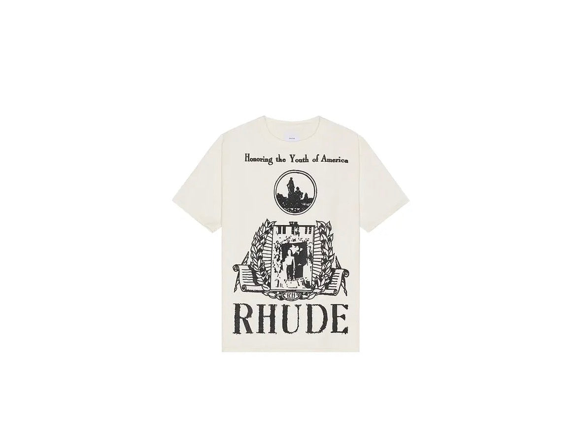 Rhude Youth of America tee Vintage White