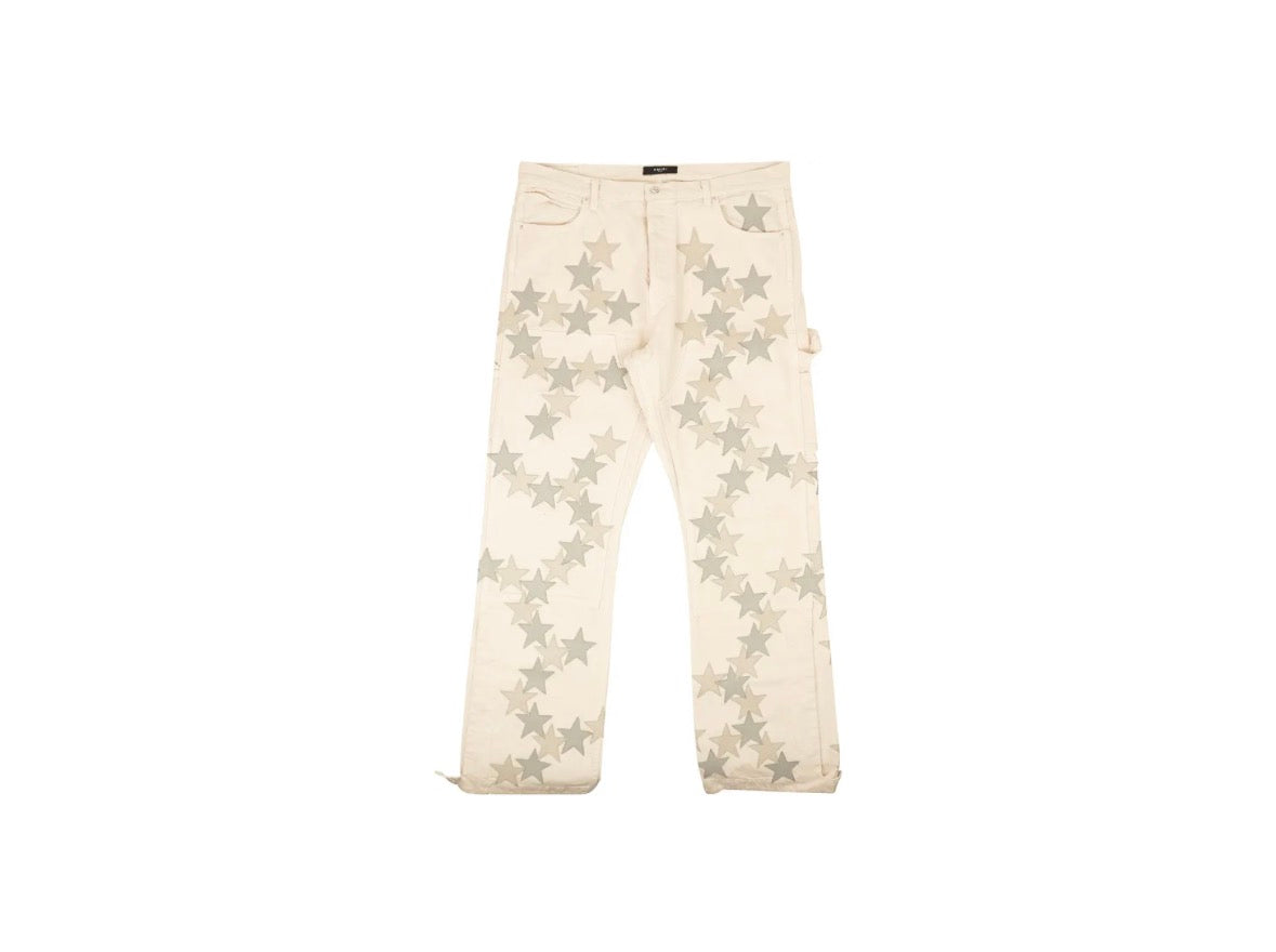 Amiri Chemist Carpenter Alabaster Pants