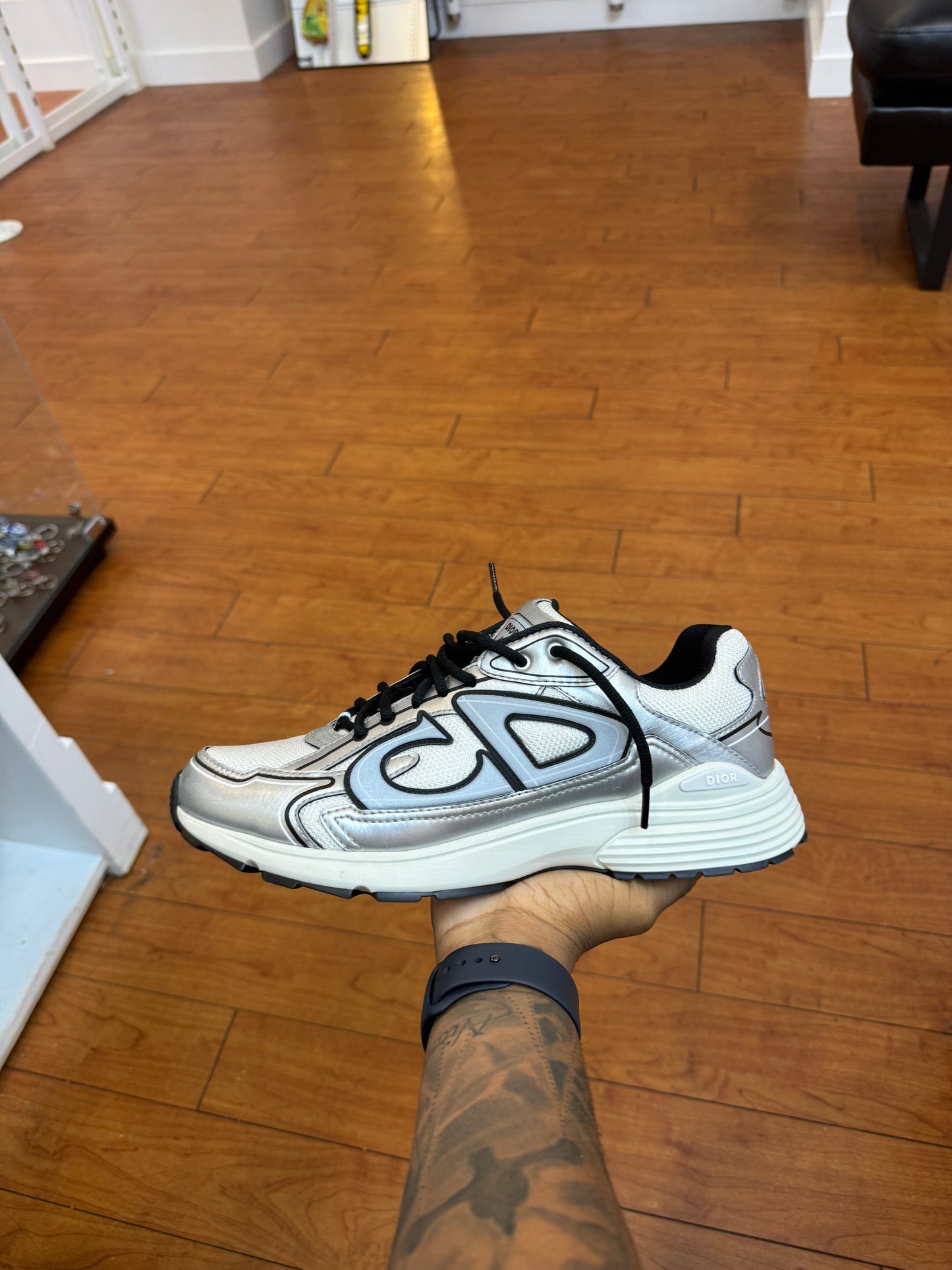 Dior B30 Grey Sliver Black (Used)