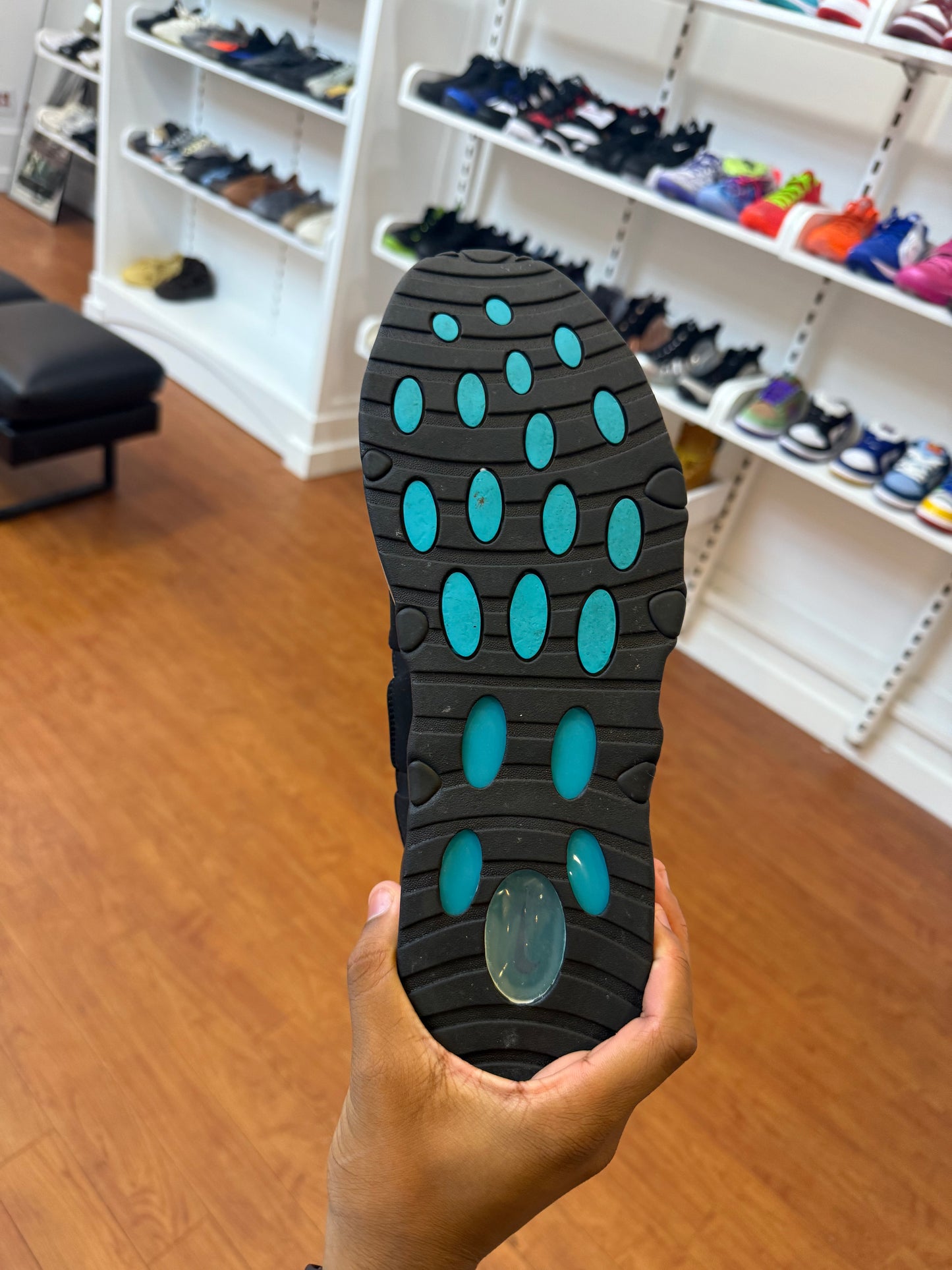 Air Max Tempo White Black Teal (Used)