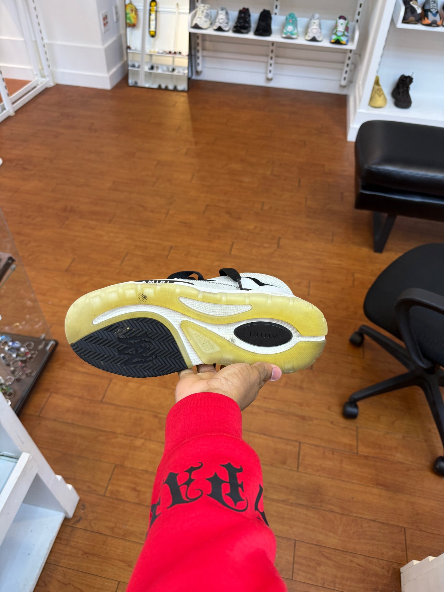 Amiri MA-1 White Black (Used)