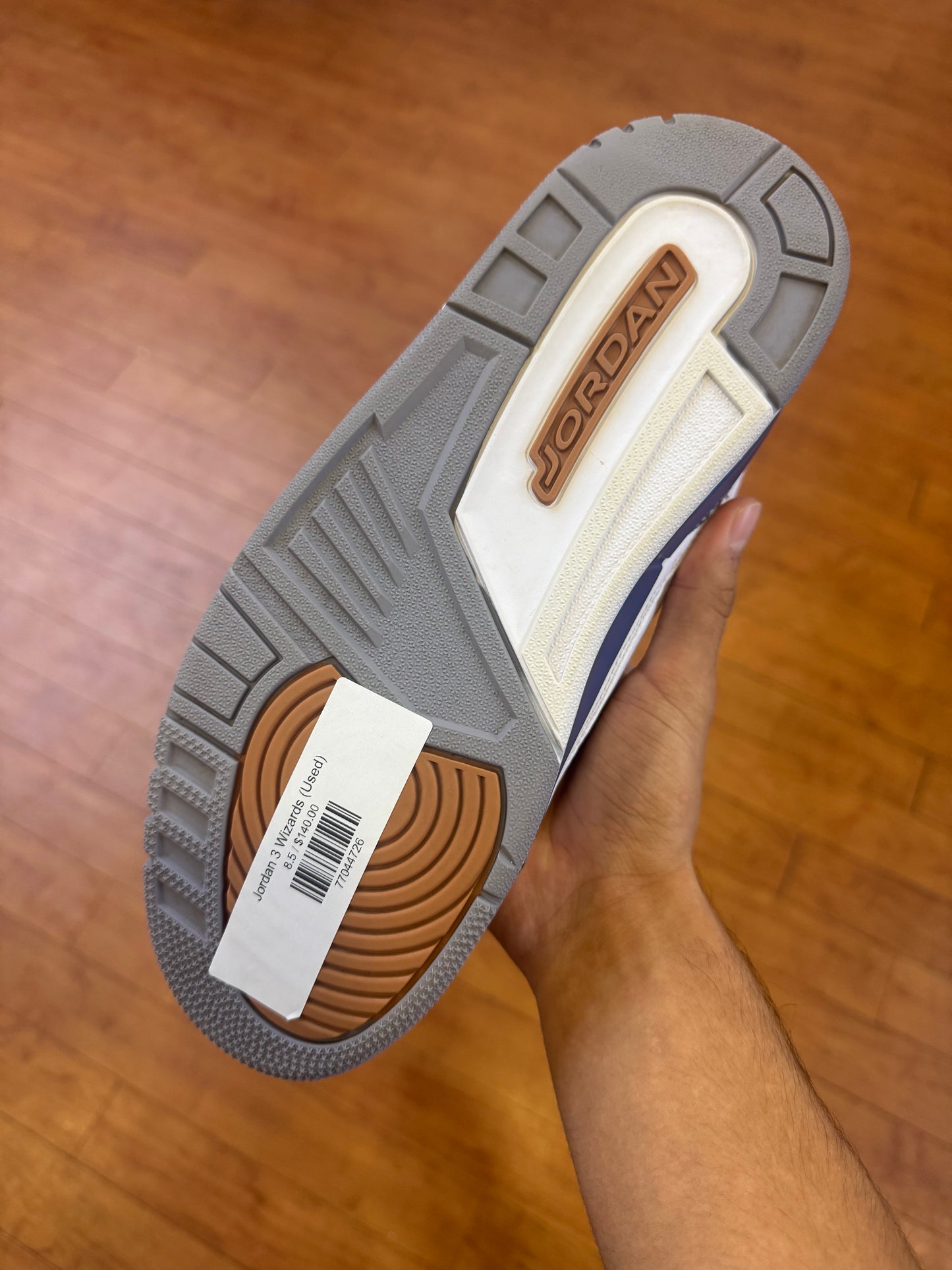 Jordan 3 Wizards (Used)