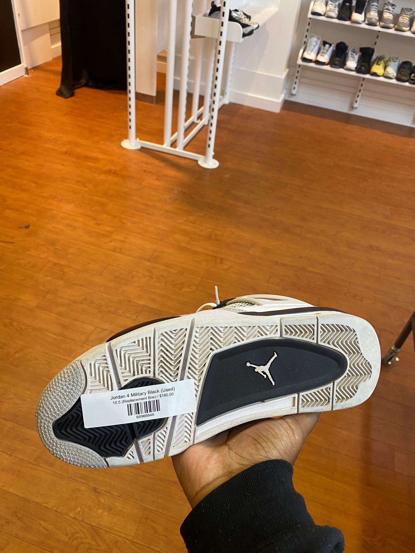 Jordan 4 Military Black (Used)