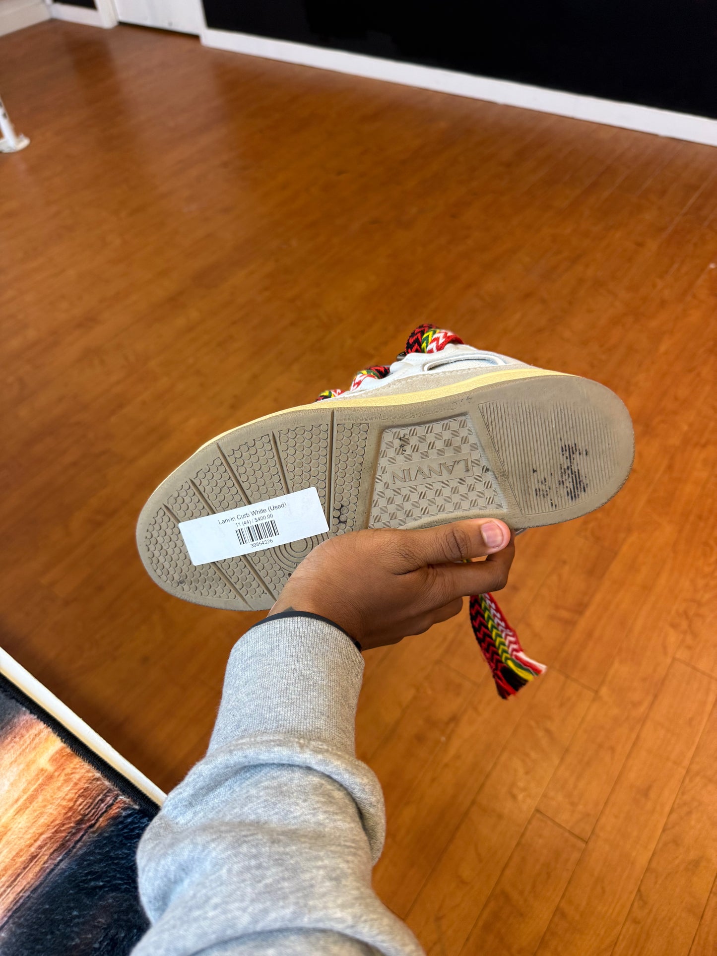 Lanvin Curb White (Used)