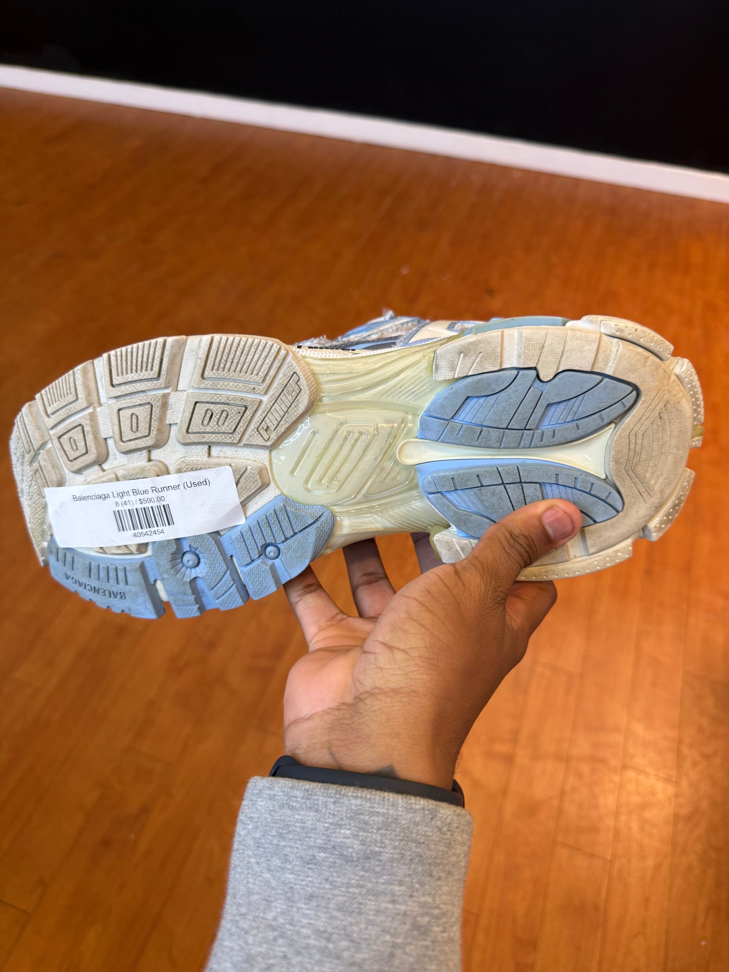 Balenciaga Light Blue Runner (Used)