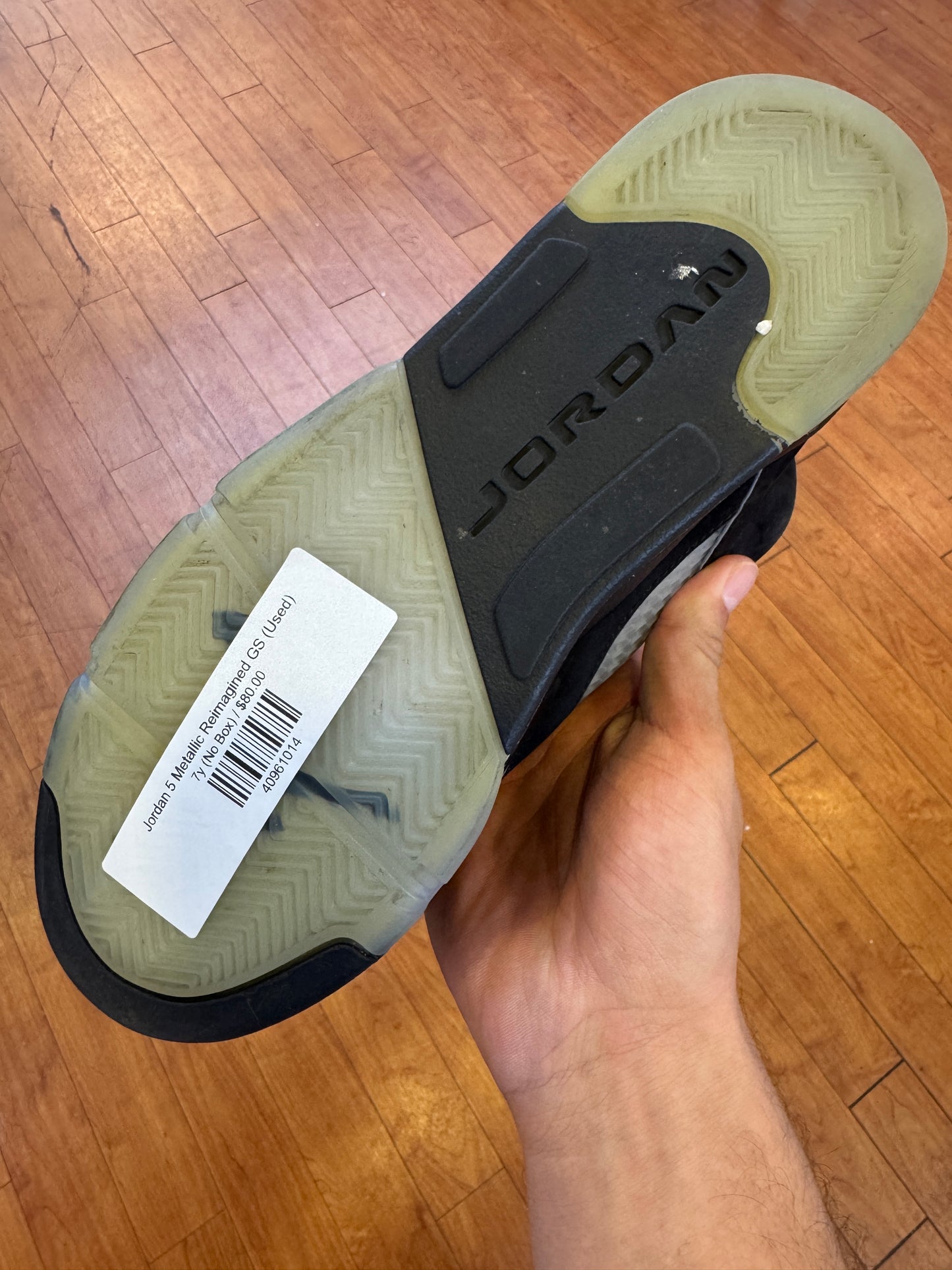 Jordan 5 Metallic Reimagined GS (Used)