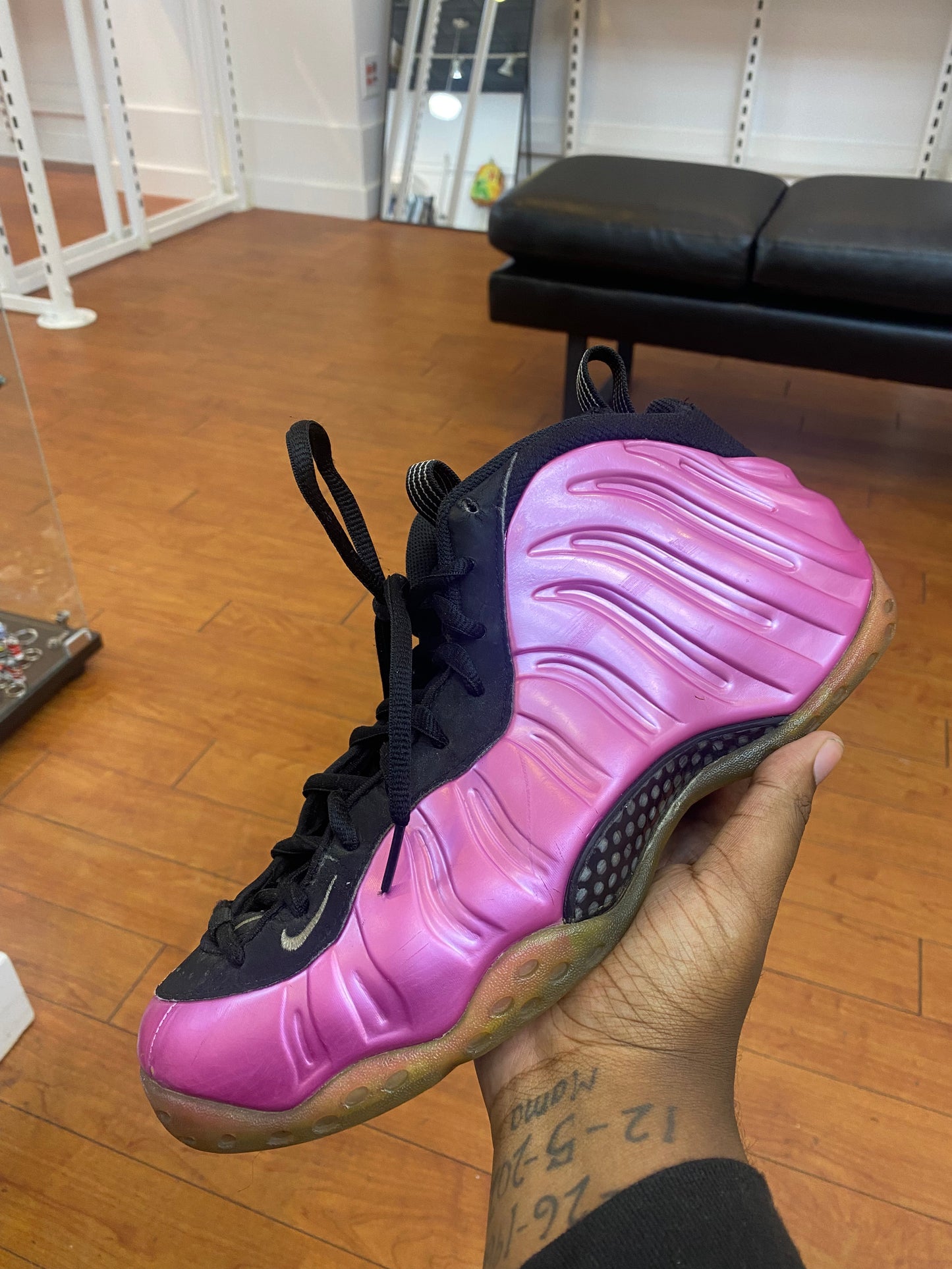 Air Foamposite One Pearlized Pink (Used)