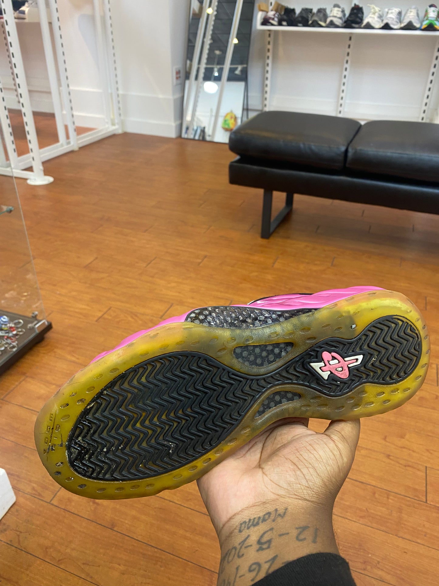 Air Foamposite One Pearlized Pink (Used)