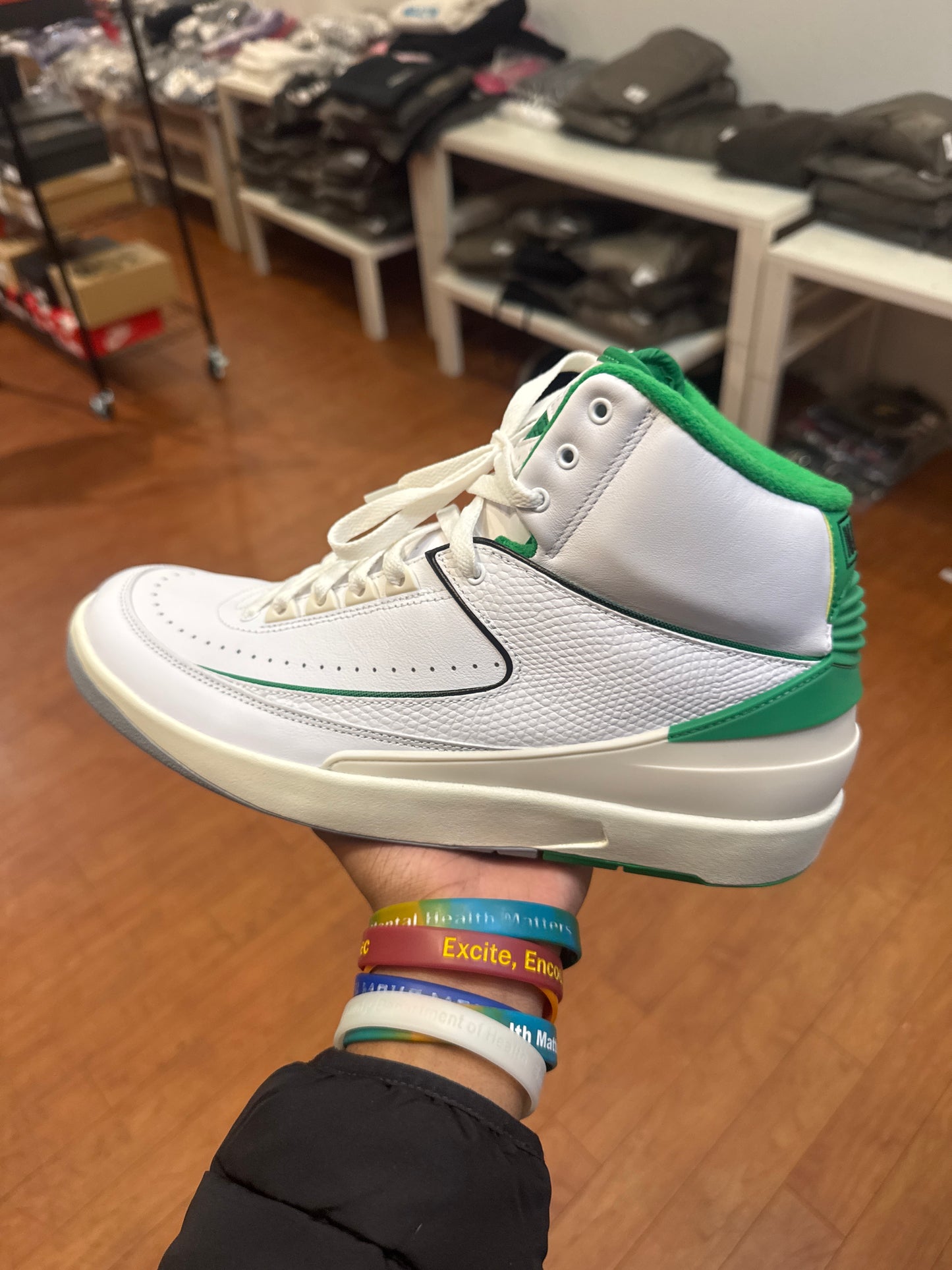 Jordan 2 Lucky Green (Used)