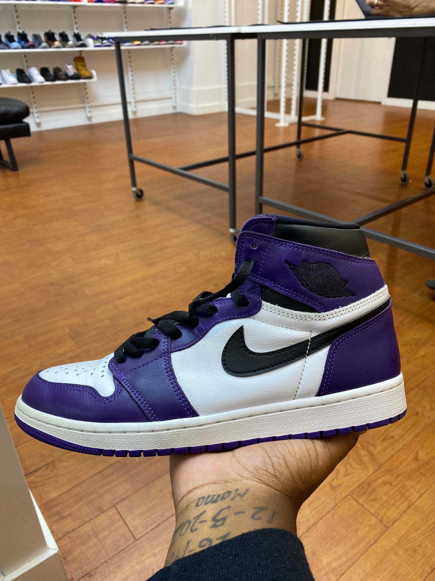 Jordan 1 High Court Purple (Used)