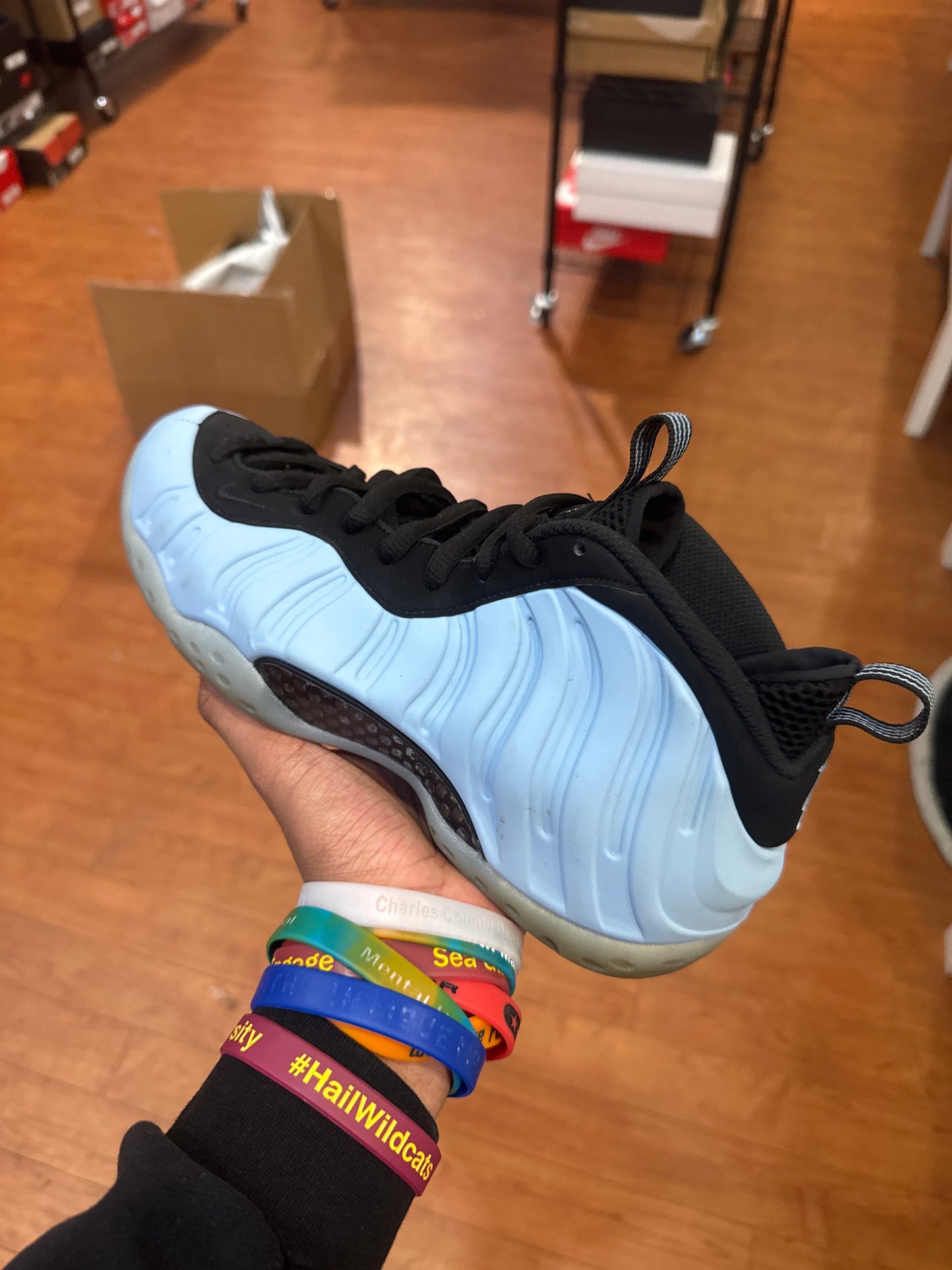 Air Foamposite One Psychic Blue (Used)