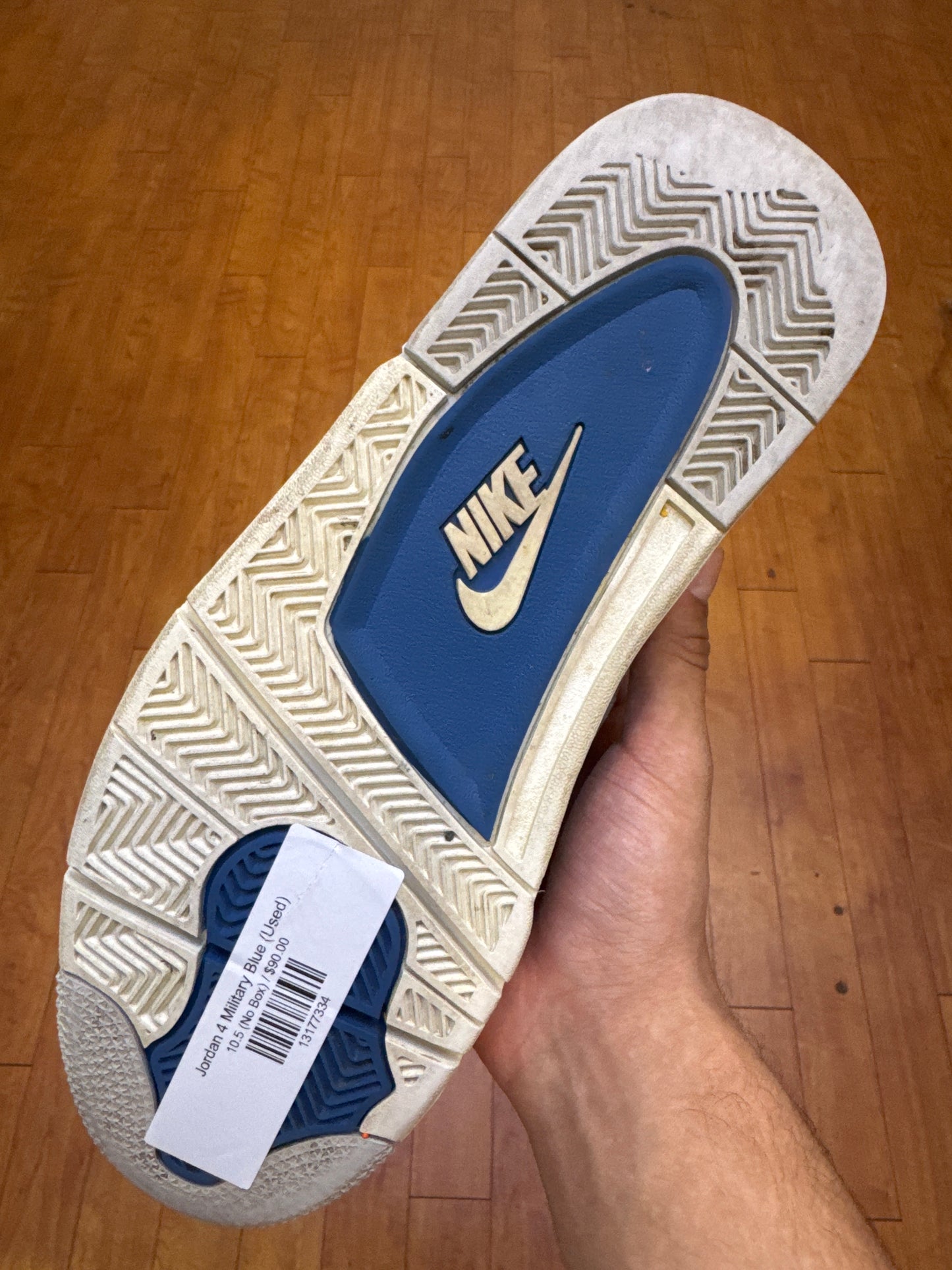 Jordan 4 Military Blue (Used)