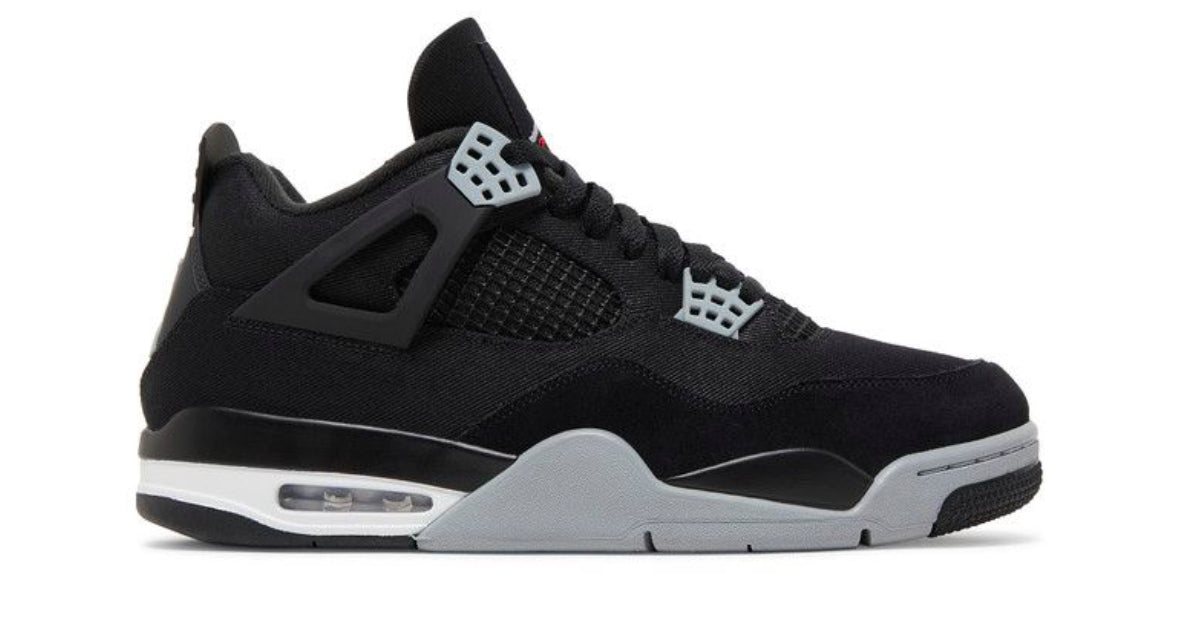 Jordan 4 Black Canvas (Used)