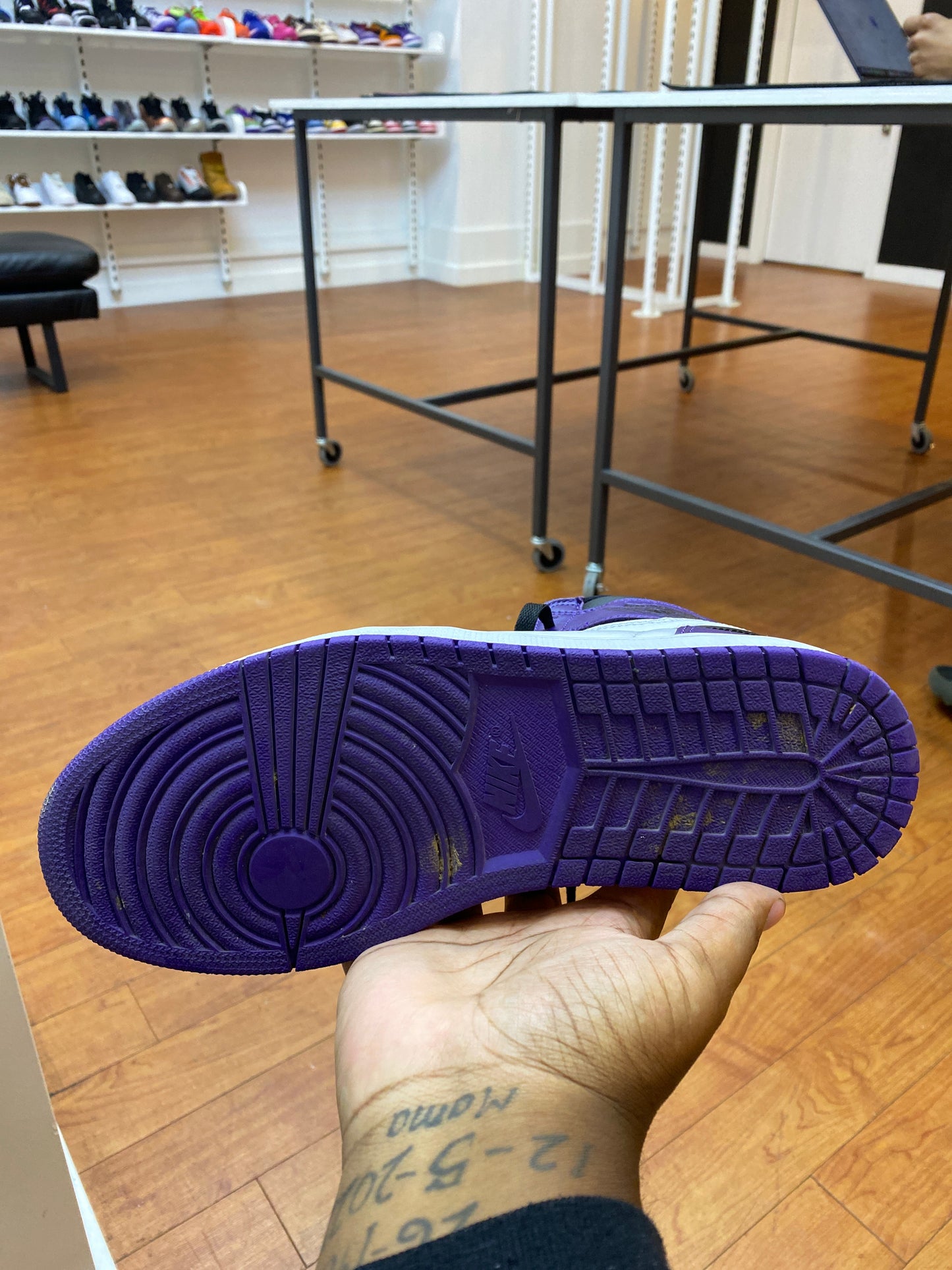 Jordan 1 High Court Purple (Used)