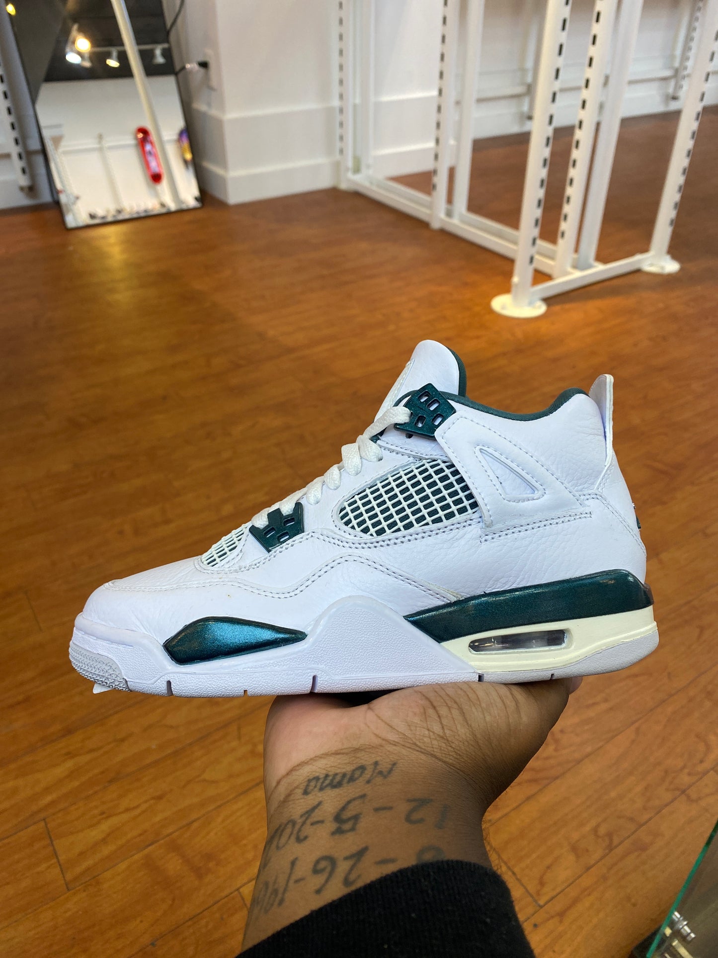 Jordan 4 Oxidized Green GS (Used)
