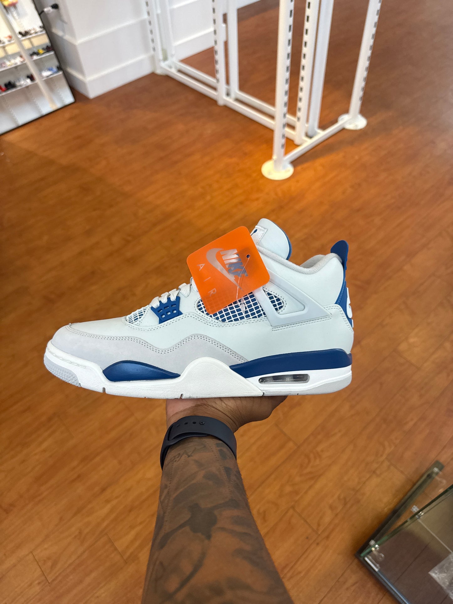 Jordan 4 Military Blue (Used)