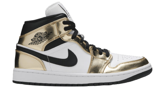 Jordan 1 Mid SE Metallic Gold (Used)