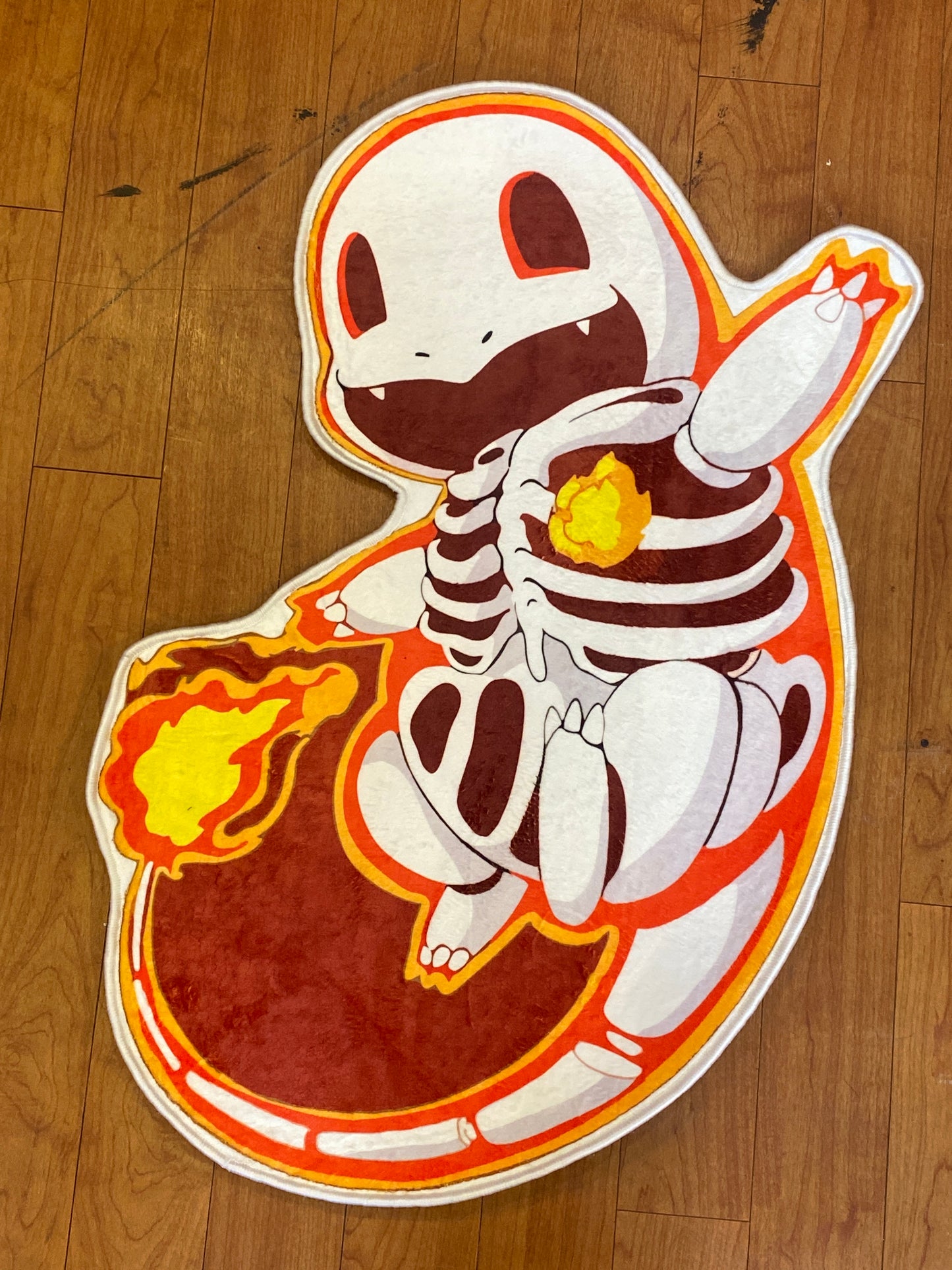 Charmander Skeleton Rug