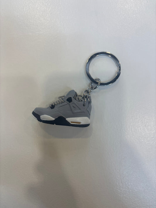 Jordan 4 Cool Grey keychain