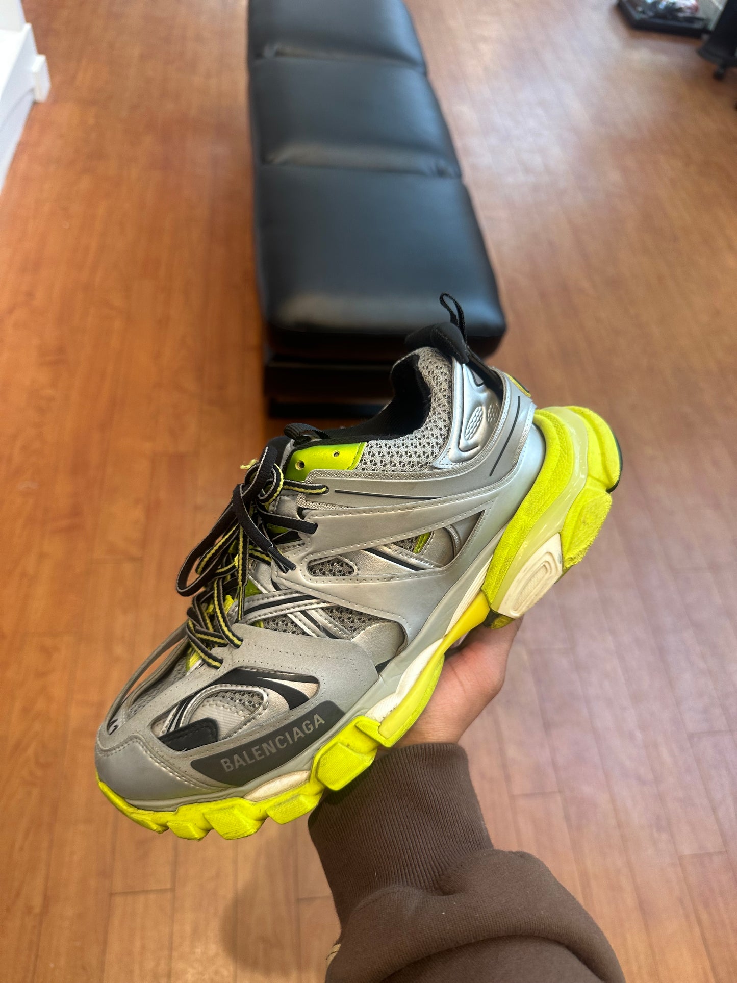 Balenciaga Track Silver Green (Used)
