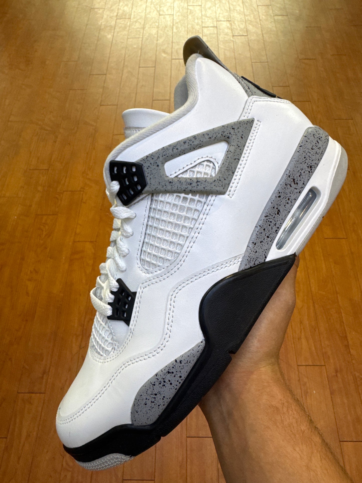 Jordan 4 White Cement (Used)